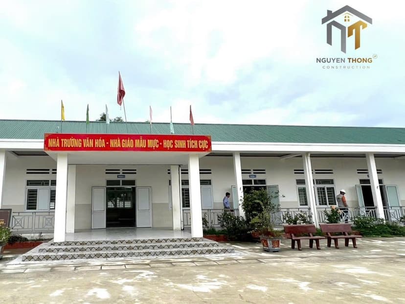 DỰ ÁN XÂY MỚI – TRƯỜNG TIỂU HỌC VĂN THÀNH, NGHỆ AN