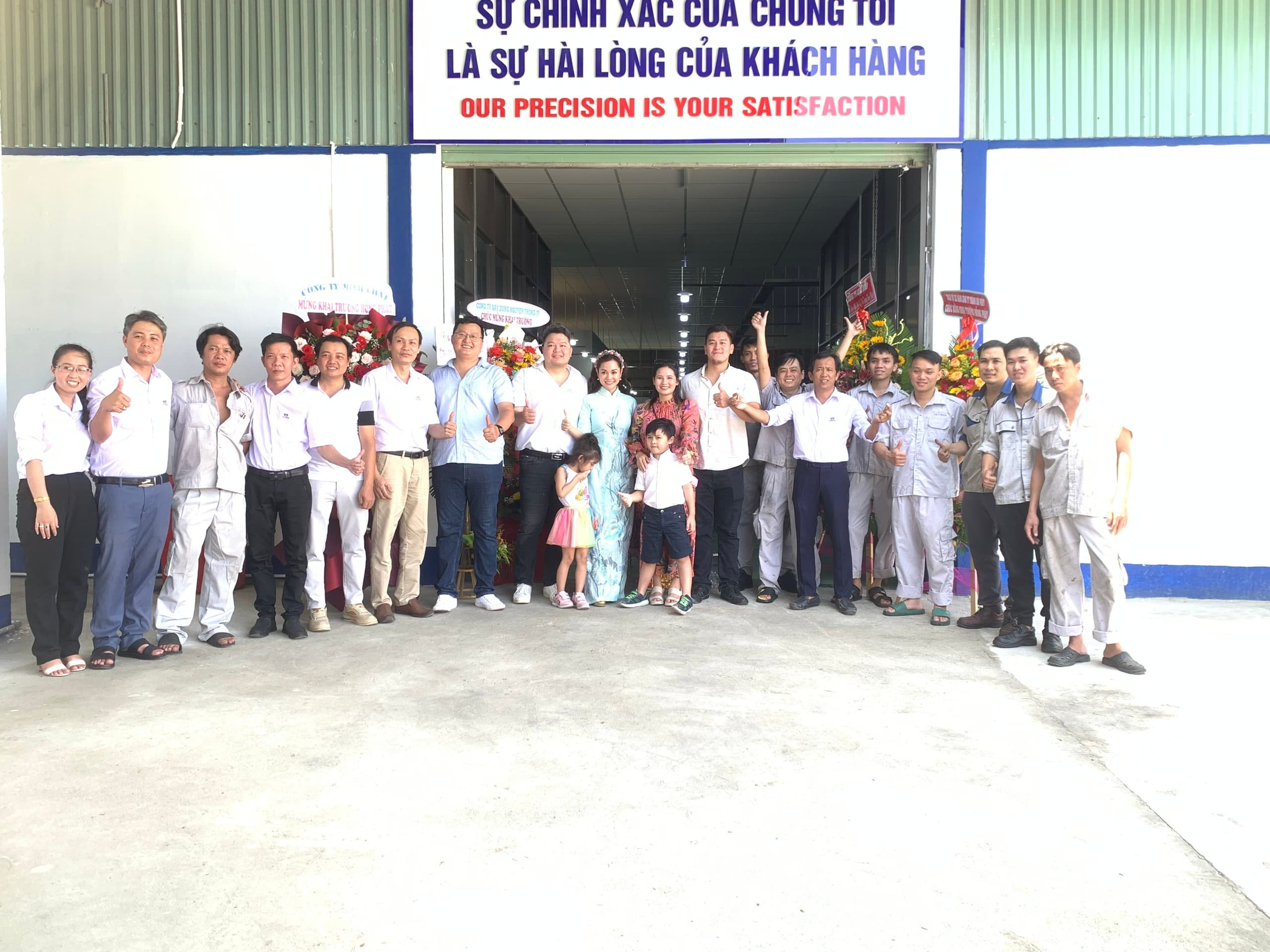 DỰ ÁN CẢI TẠO NHÀ XƯỞNG – CƠ KHÍ CHÍNH XÁC VIỆT PHÁP