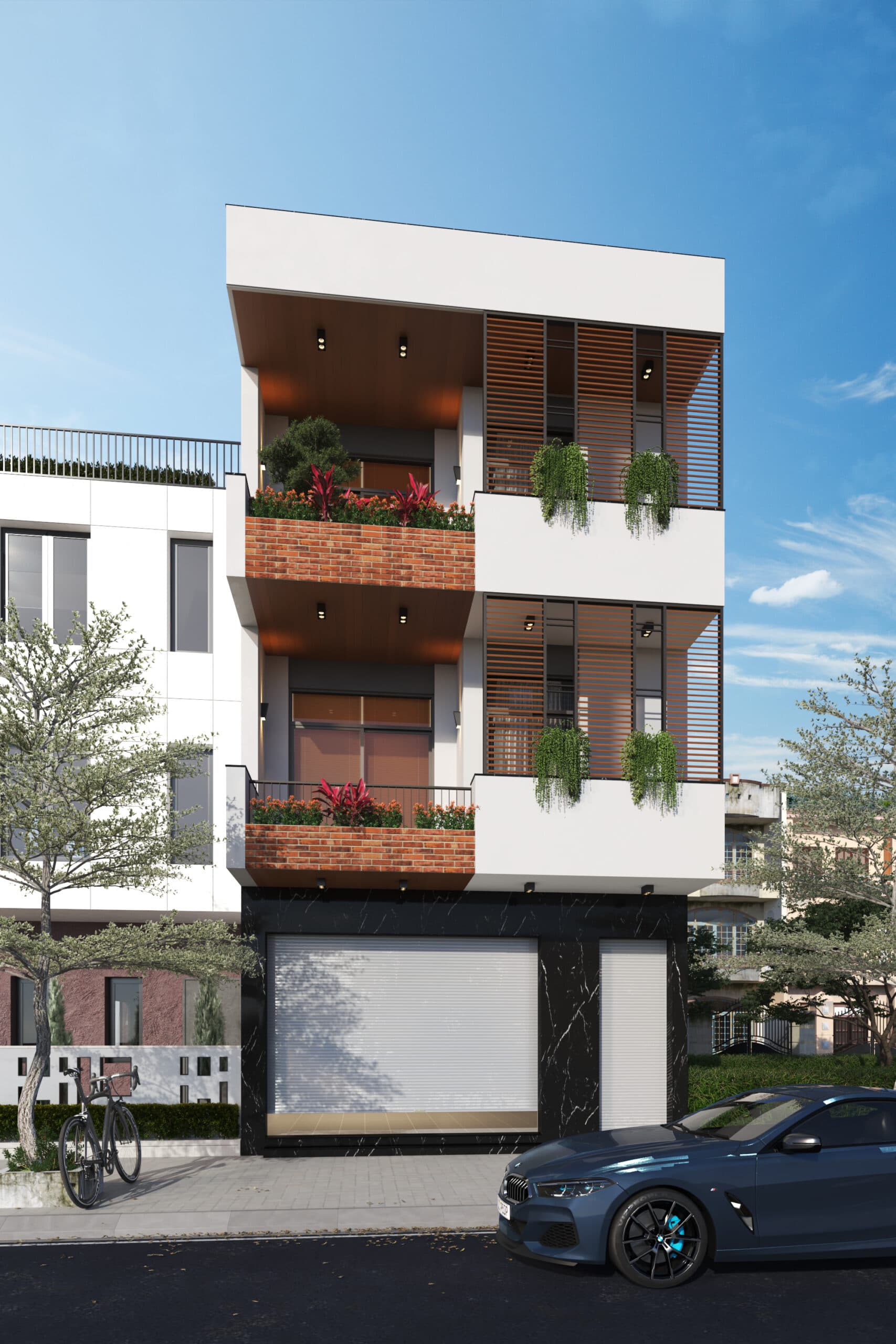 Xây Dựng Nhà Phố 3 Tầng – Giải Pháp Không Gian Sống Hiện Đại Cho Gia Đình Việt