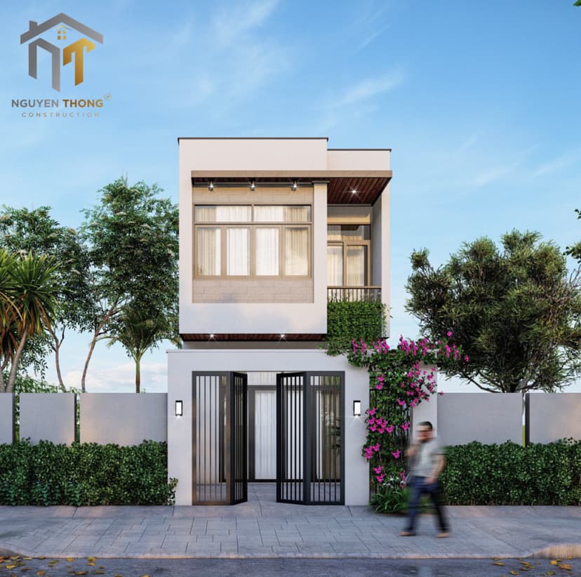 HAPPY HOUSE – Nhà phố 2 tầng cho đôi vợ chồng trẻ