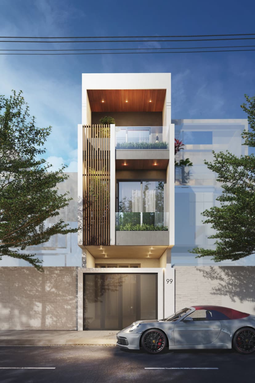 An cư, lạc nghiệp – Nhà phố 3 tầng của vợ chồng anh Hải