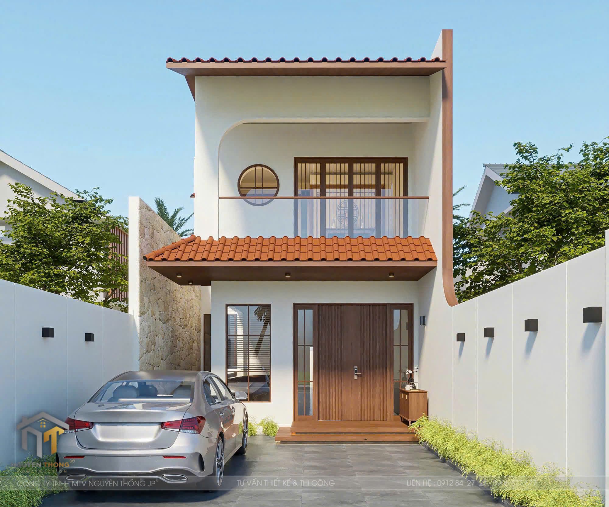 Nhà Phố 2 Tầng Phong Cách Japandi – Xu hướng đến từ sự đơn giản, tinh tế và nhẹ nhàng